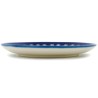 Polish Pottery Plate - 6" - Floral Peacock