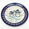 Plate - 8" - Snowmen