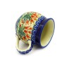 Polish Pottery 12 oz Mug Crimson Bells by Ceramika Artystyczna