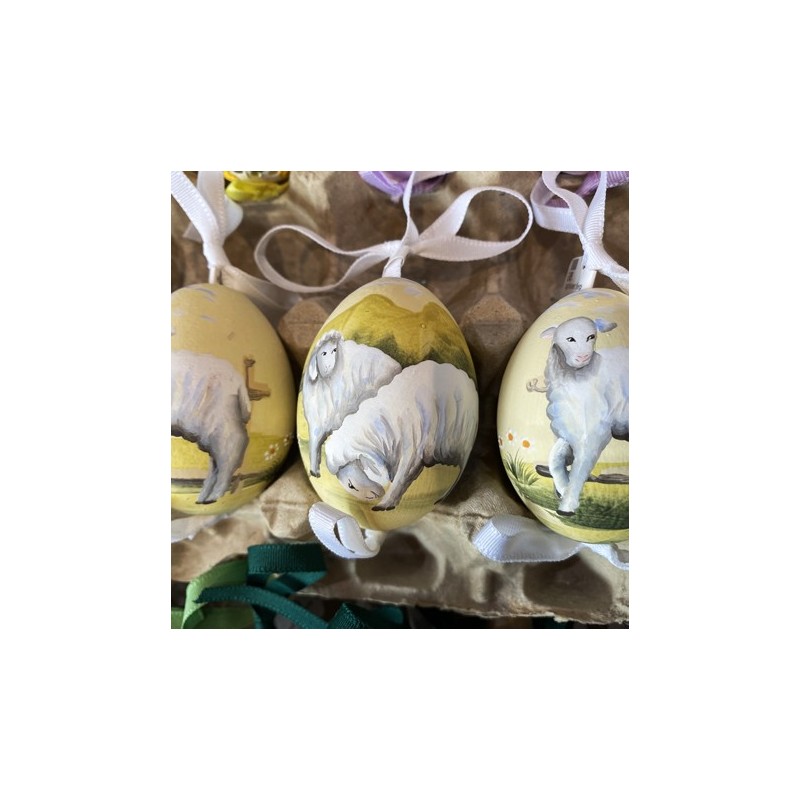Eggshell Ornament Sheep