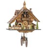 Engstler Chalet-Style Quartz Cuckoo Clock with Train