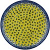 Polish Pottery Plate - 10" - Sunburst