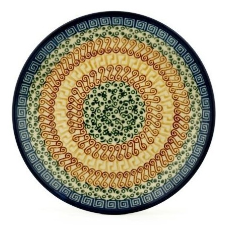 Polish Pottery Plate Autumn by Ceramika Artystyczna
