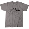 The Mountains are Calling Black Mountain Tshirt