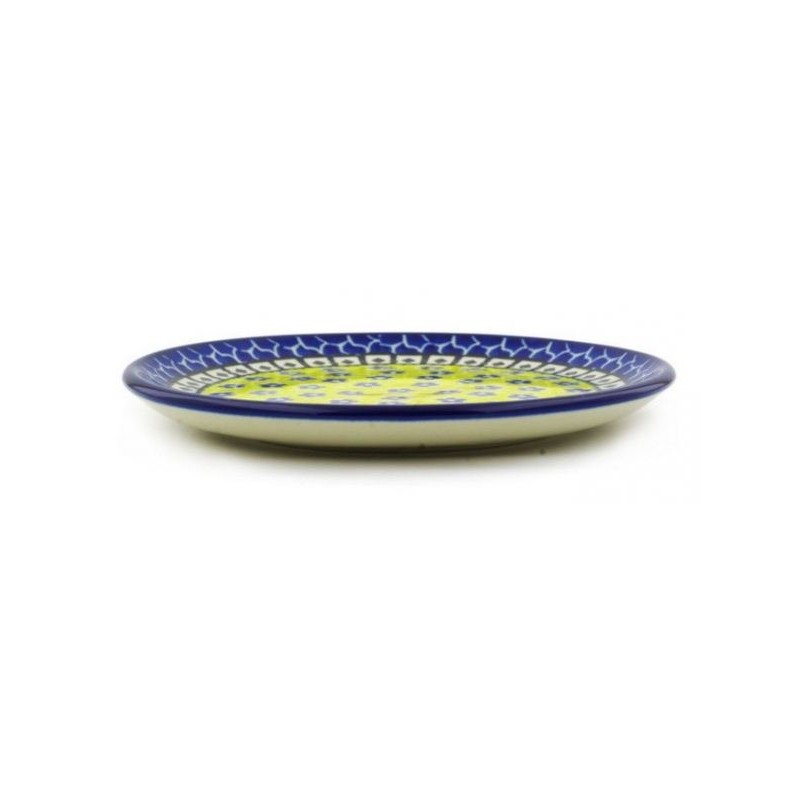 Polish Pottery Plate - 6" - Sunburst Polish Pottery Plate - 6" - Sunburst