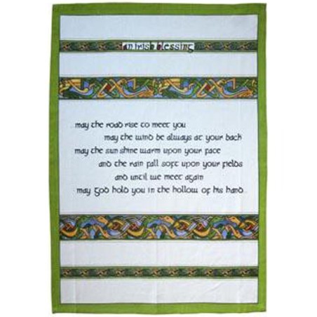Irish Blessing Tea Towel
