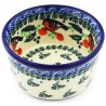 Polish Pottery Bowl - 4" - Holly Robin