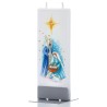 Flat Candle - Nativity