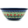 Polish Pottery Bowl - 6.5" - Maraschino
