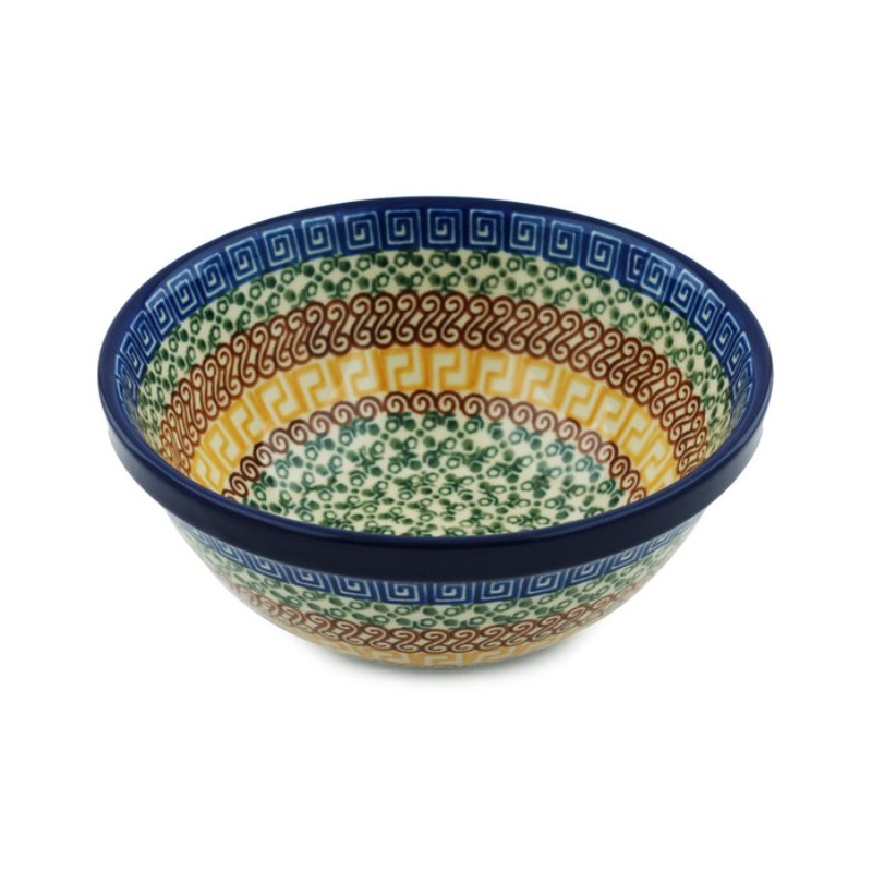 Polish Pottery Bowl - 6.5" - Autumn Polish Pottery Bowl - 6.5" - Autumn