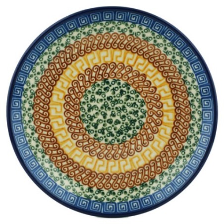 Polish Pottery Plate - 6" - Autumn