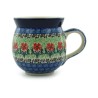 Polish Pottery 12 oz Bubble Mug Maraschino by Ceramika Artystyczna
