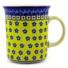 Polish Pottery Straight Mug - 15 oz - Sunburst