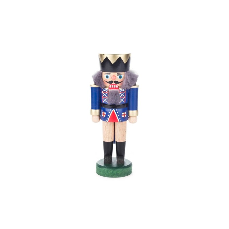 Blue King Nutcracker - 7" - Handmade in Germany Blue King Nutcracker - 7" - Handmade in Germany