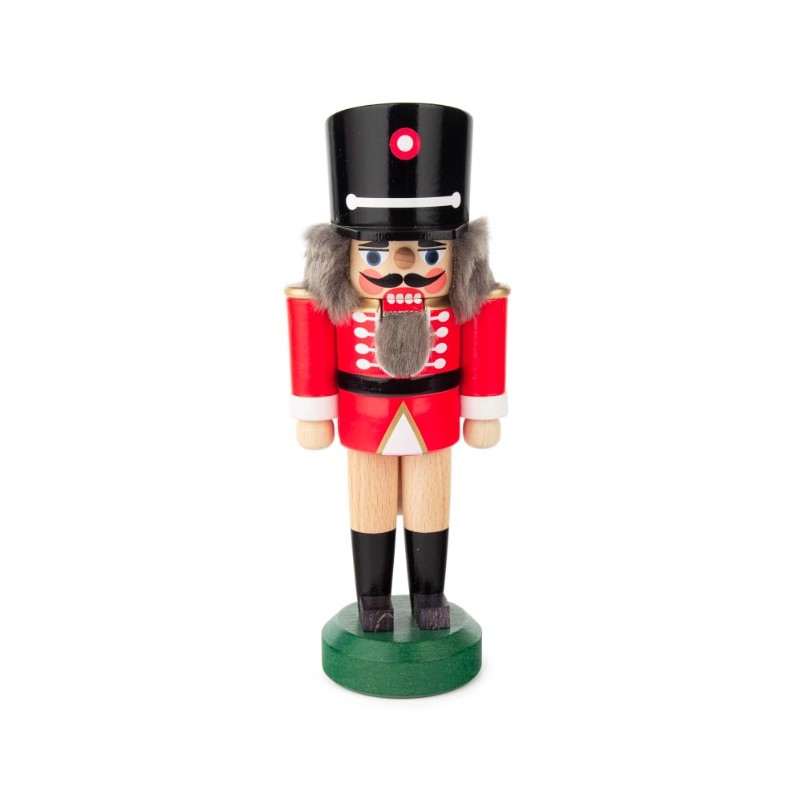 Red Soldier Nutcracker - 7" - Handmade in Germany Red Soldier Nutcracker - 7" - Handmade in Germany