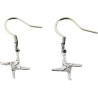 St. Brigid's Cross Drop Earrings