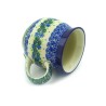 Polish Pottery Bubble Mug - 16 oz - Ivy Trail