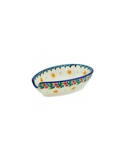 Polish Pottery Spoon Rests & Tea Bag Holders